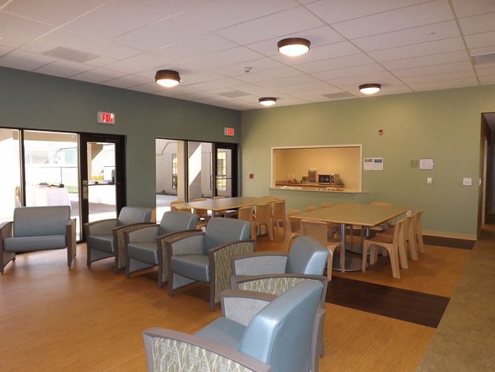 Stanislaus County Psychiatric Health Facility Designed by Marie Wikoff of Wikoff Design Studio.